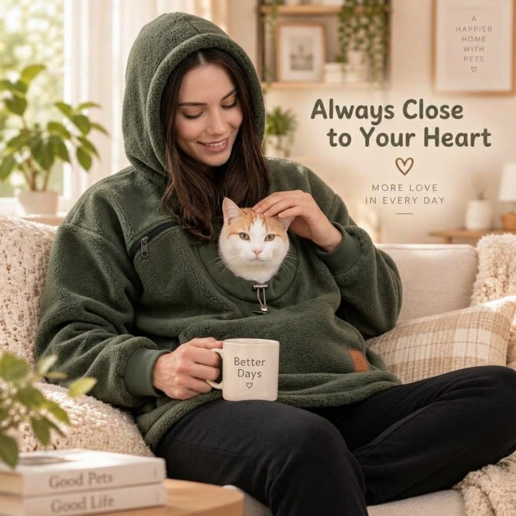 PawHug™ Pet Pouch Hoodie